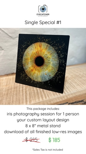 SINGLE Special #1 - 8x8" Metal Stand - $185