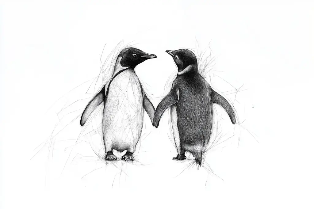 Digital Art - Penguin - #01