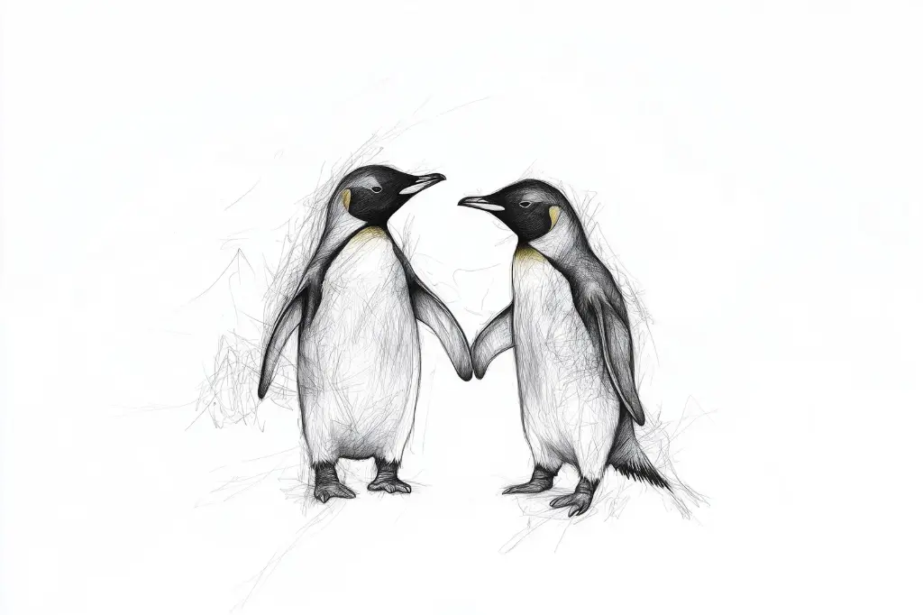 Digital Art - Penguin - #03