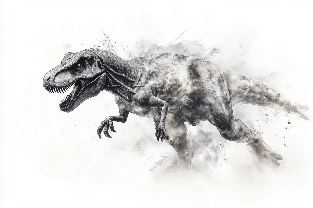 Digital Art - T-Rex - #02