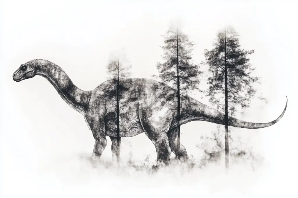 Digital Art - Brontosaurus- #02