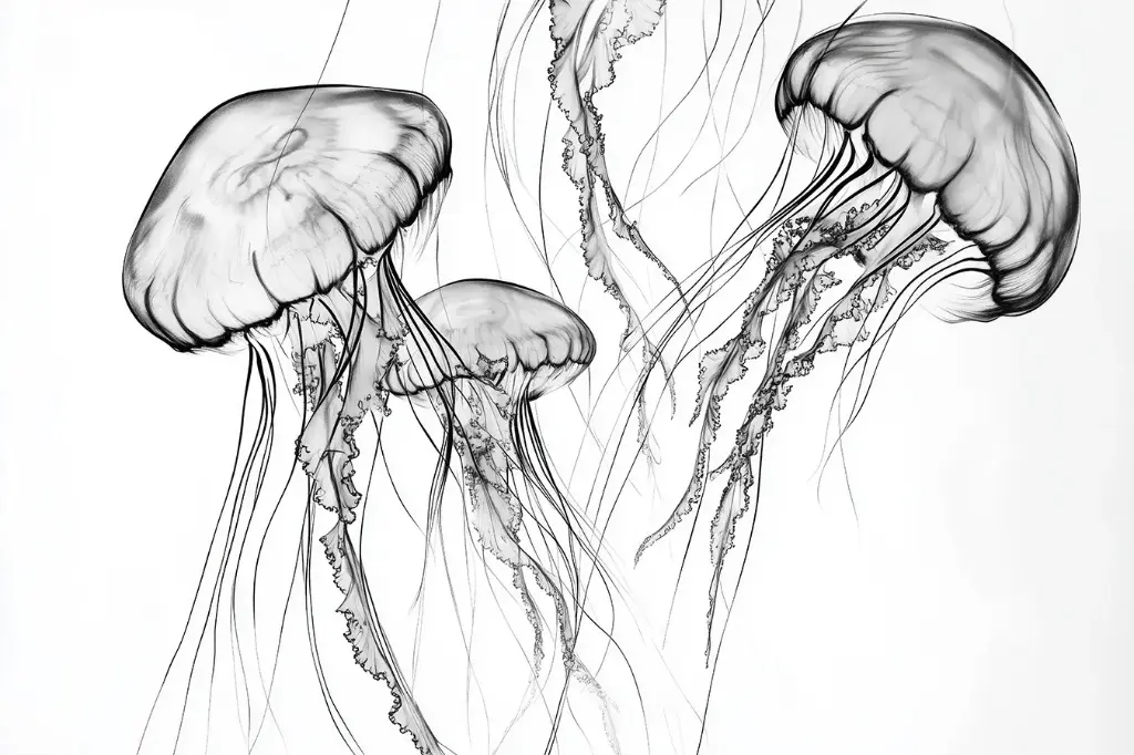 Digital Art - Jellyfish - #10