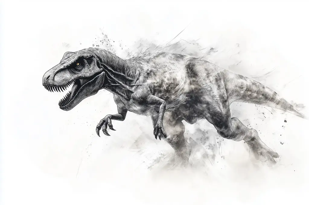 Digital Art - T-Rex - #02