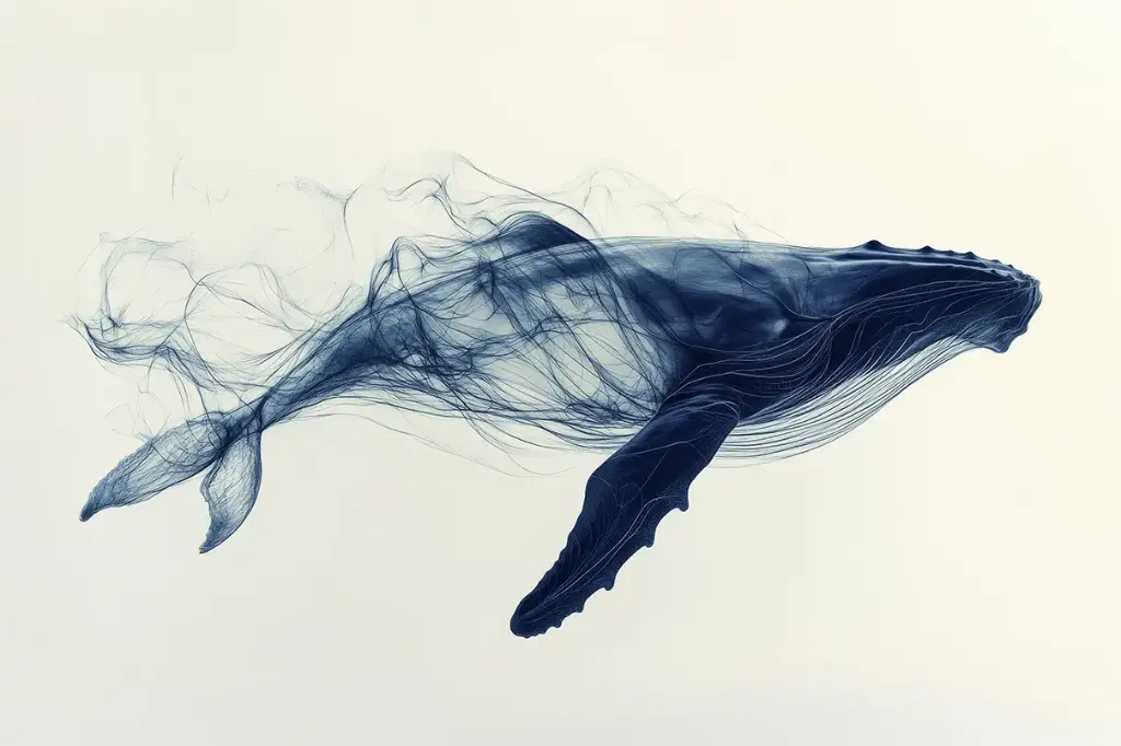 Digital Art - Whale - #01