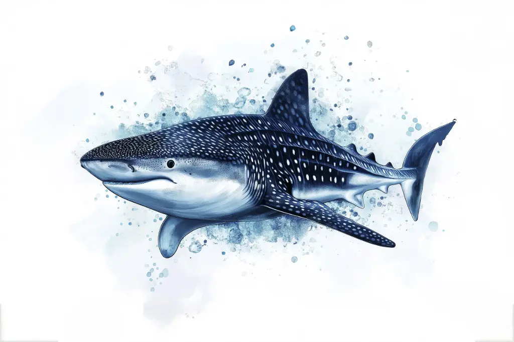 Digital Art - Whale Shark - #03
