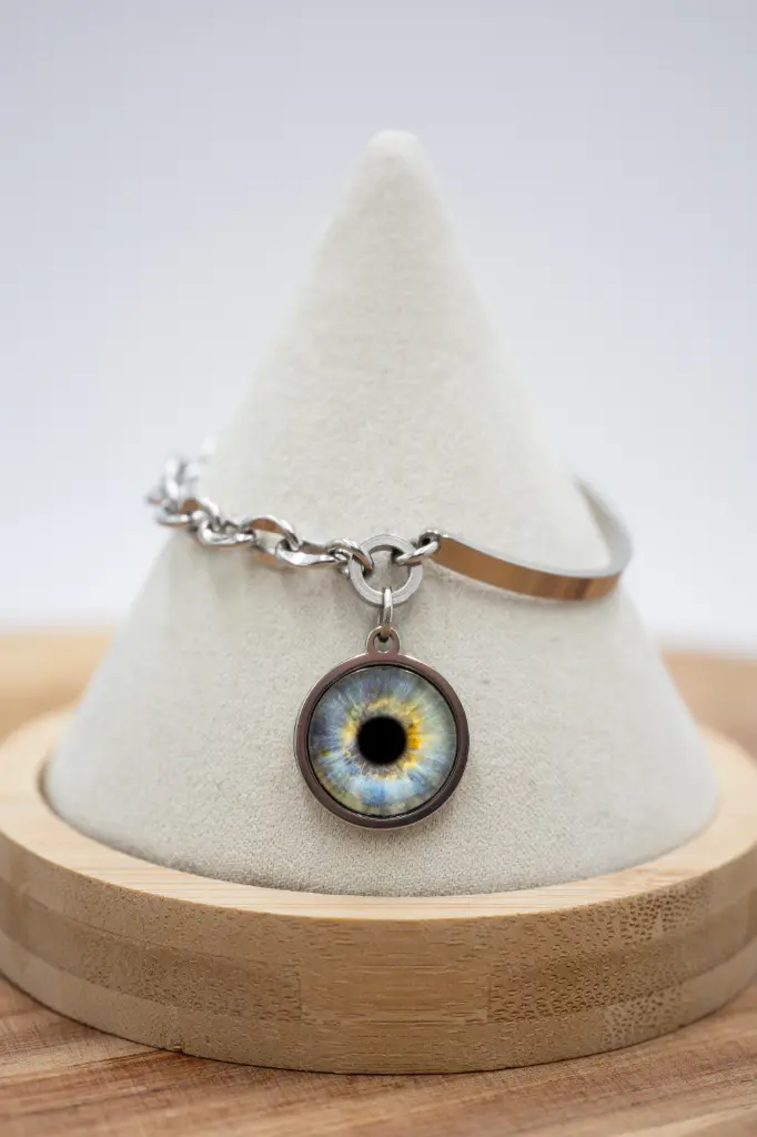 Jewelry - Bracelet No.1 - Half Sided Steel