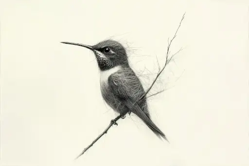 Digital Art - Hummingbird - #05