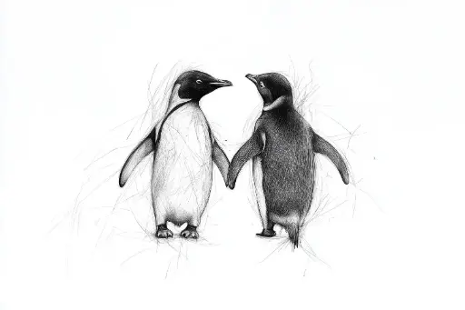 Digital Art - Penguin - #01