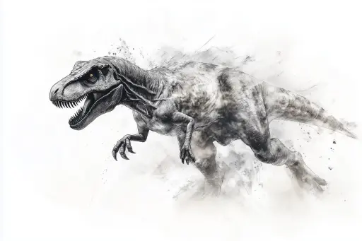 Digital Art - T-Rex - #02